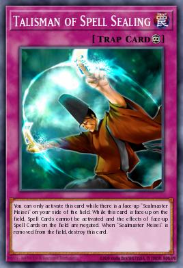 Talisman of Spell Sealing Yu-Gi-Oh card
