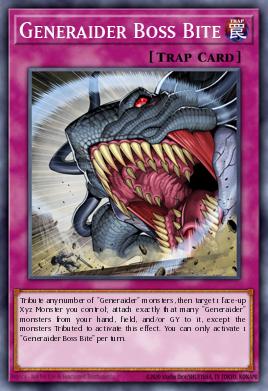 Generaider Boss Bite Yu-Gi-Oh card