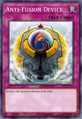 Anti-Fusion Device Yu-Gi-Oh card