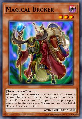 Magical Broker Yu-Gi-Oh card