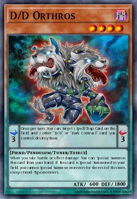 Pendulum Domination Structure Deck card list