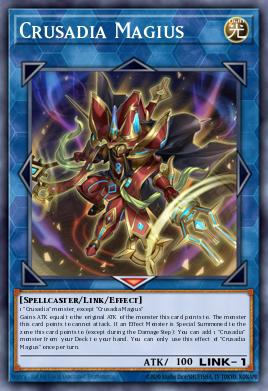 Crusadia Magius Yu-Gi-Oh card