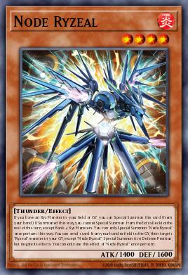 Node Ryzeal Yu-Gi-Oh card