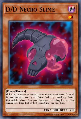 D/D Necro Slime Yu-Gi-Oh card
