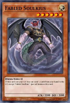 Fabled Soulkius Yu-Gi-Oh card
