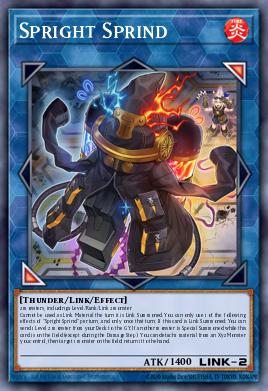 Spright Sprind Yu-Gi-Oh card