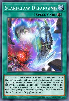 Scareclaw Defanging Yu-Gi-Oh card