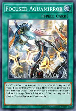 Focused Aquamirror Yu-Gi-Oh card