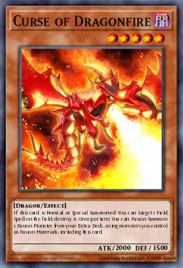 Curse of Dragonfire Yu-Gi-Oh card