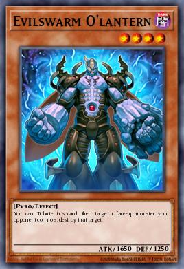 Evilswarm O'lantern Yu-Gi-Oh card