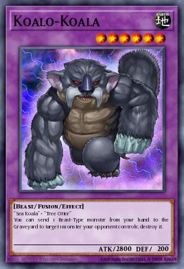 Koalo-Koala Yu-Gi-Oh card