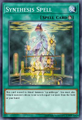 Synthesis Spell Yu-Gi-Oh card