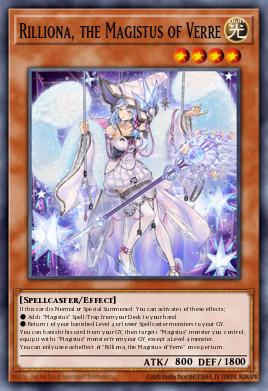 Rilliona, the Magistus of Verre Yu-Gi-Oh card