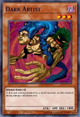 Dark Artist Yu-Gi-Oh card
