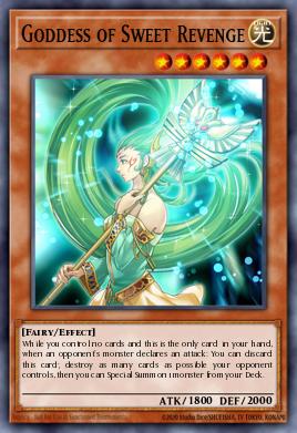 Goddess of Sweet Revenge Yu-Gi-Oh card