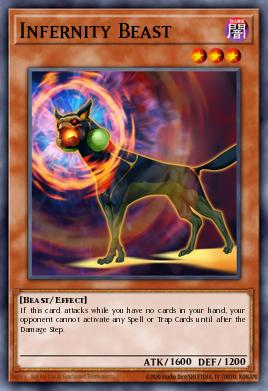 Infernity Beast Yu-Gi-Oh card