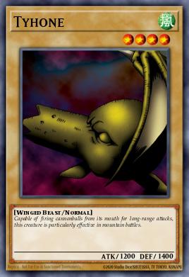 Tyhone Yu-Gi-Oh card