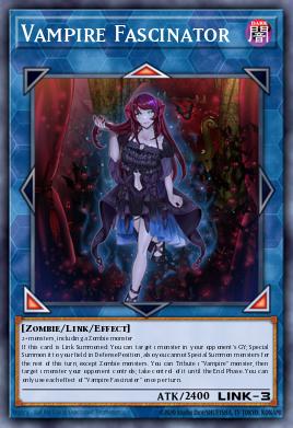 Vampire Fascinator Yu-Gi-Oh card