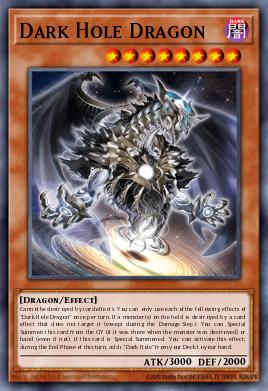 Dark Hole Dragon Yu-Gi-Oh card
