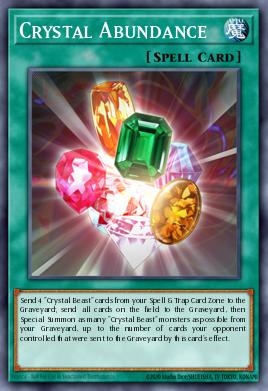 Crystal Abundance Yu-Gi-Oh card