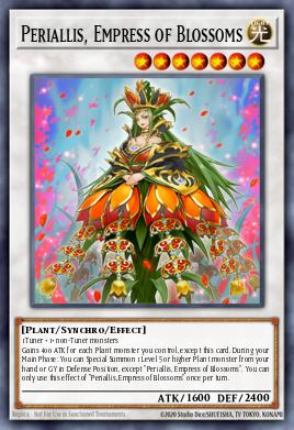 Periallis, Empress of Blossoms Yu-Gi-Oh card