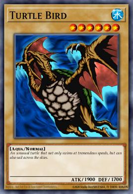 Turtle Bird Yu-Gi-Oh card