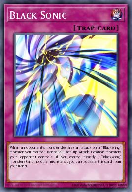 Black Sonic Yu-Gi-Oh card