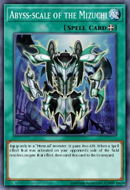 Abyss-scale of the Mizuchi Yu-Gi-Oh card