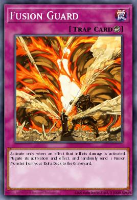 Fusion Guard Yu-Gi-Oh card