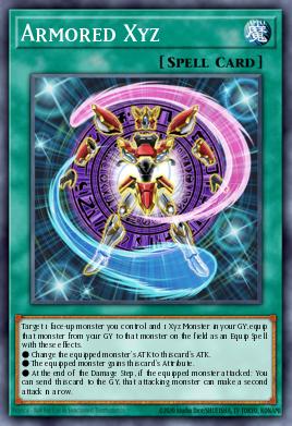Armored Xyz Yu-Gi-Oh card
