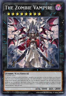 The Zombie Vampire Yu-Gi-Oh card