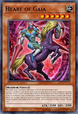 Heart of Gaia Yu-Gi-Oh card