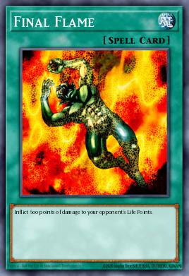 Final Flame Yu-Gi-Oh card