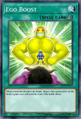 Ego Boost Yu-Gi-Oh card