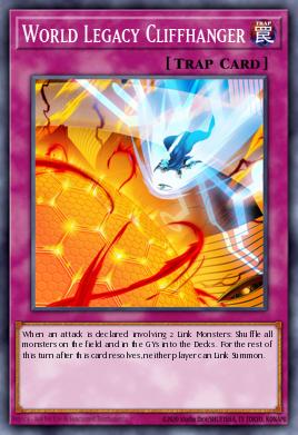 World Legacy Cliffhanger Yu-Gi-Oh card