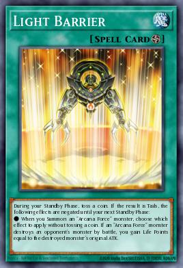 Light Barrier Yu-Gi-Oh card