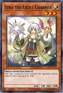 Lyna the Light Charmer Yu-Gi-Oh card