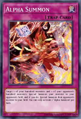 Alpha Summon Yu-Gi-Oh card