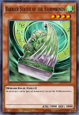 Barrier Statue of the Stormwinds Yu-Gi-Oh card