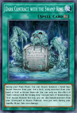 Dark Contract with the Swamp King Yu-Gi-Oh card
