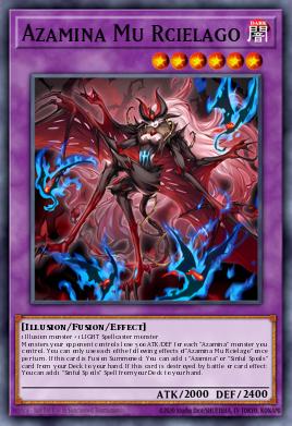 Azamina Mu Rcielago Yu-Gi-Oh card