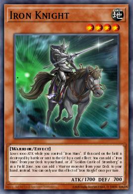 Iron Knight Yu-Gi-Oh card