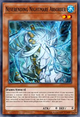 Neverending Nightmare Absorber Yu-Gi-Oh card