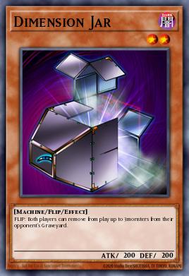 Dimension Jar Yu-Gi-Oh card