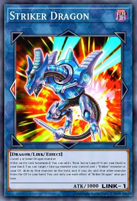 Striker Dragon Yu-Gi-Oh card