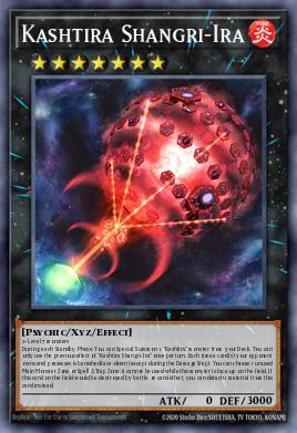 Kashtira Shangri-Ira Yu-Gi-Oh card