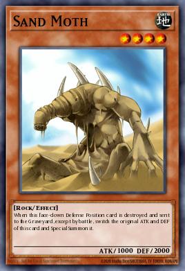 Sand Moth Yu-Gi-Oh card