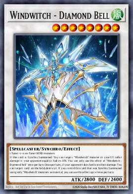 Windwitch - Diamond Bell Yu-Gi-Oh card