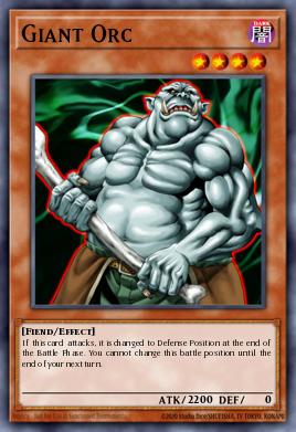 Giant Orc Yu-Gi-Oh card