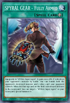 SPYRAL GEAR - Fully Armed Yu-Gi-Oh card